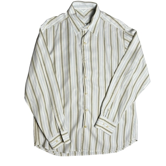Tommy‎ Bahama Men’s Size Medium Long Sleeve Button- down Shirt - Picture 1 of 4